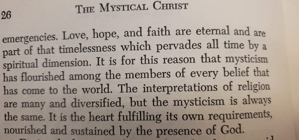 Manly p Hall on Mysticism