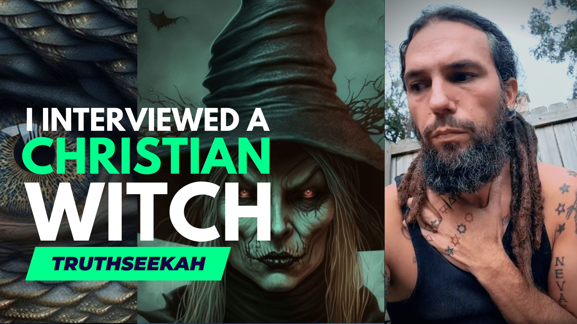 Removing The Titles To See People Like Jesus Does. – Post Christian Witch Interview Livestream
