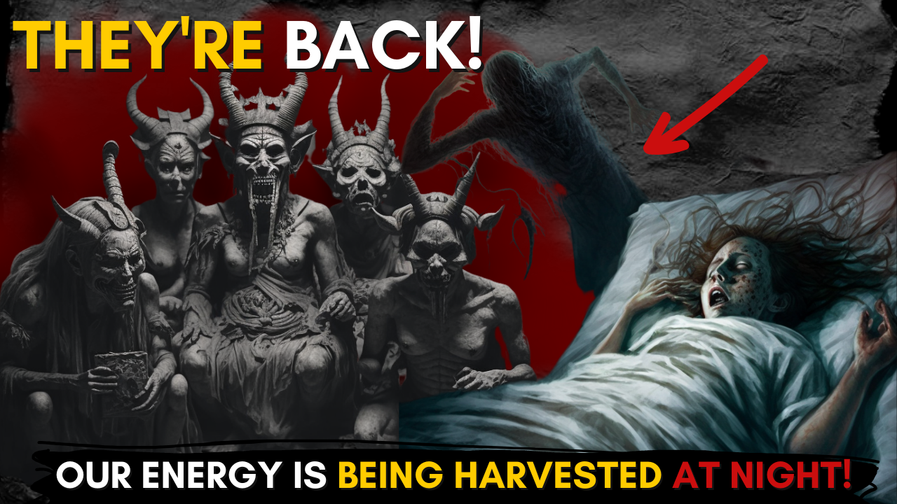 Our Energy Is Being Harvested At Night By Ancient Spirits!
